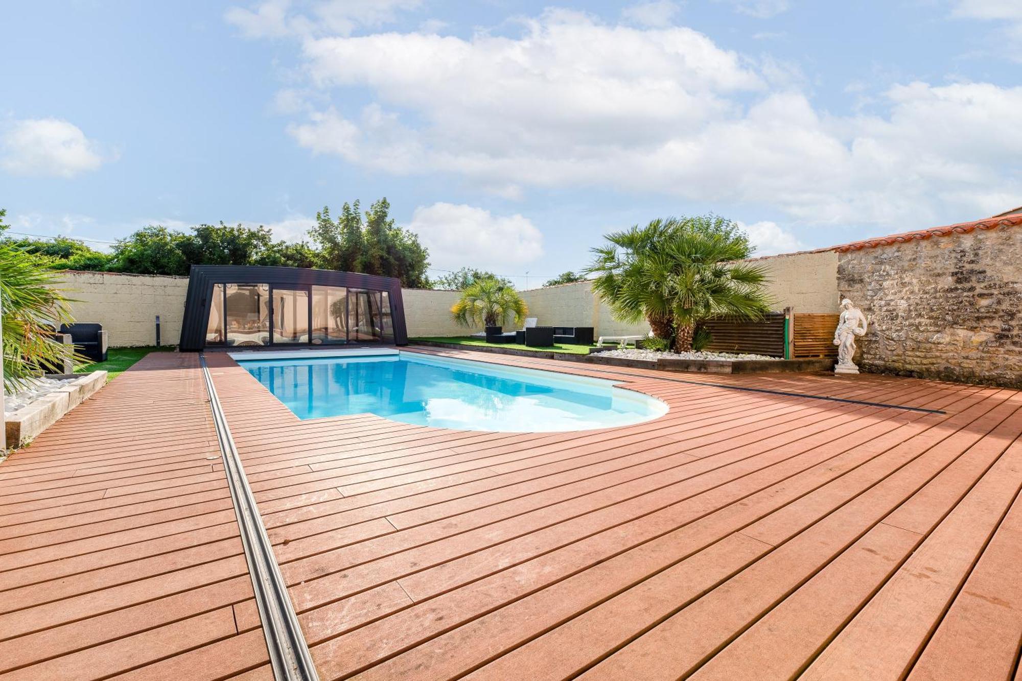 La Maison Paradis - Piscine Privee Et Chauffee Luçon Eksteriør billede